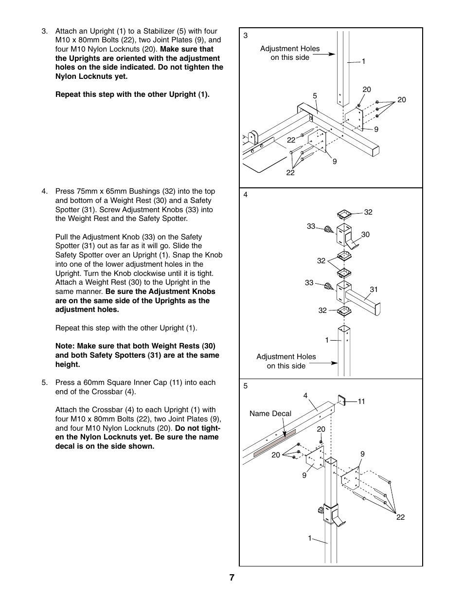 Weider WEBE19510 User Manual | Page 7 / 20