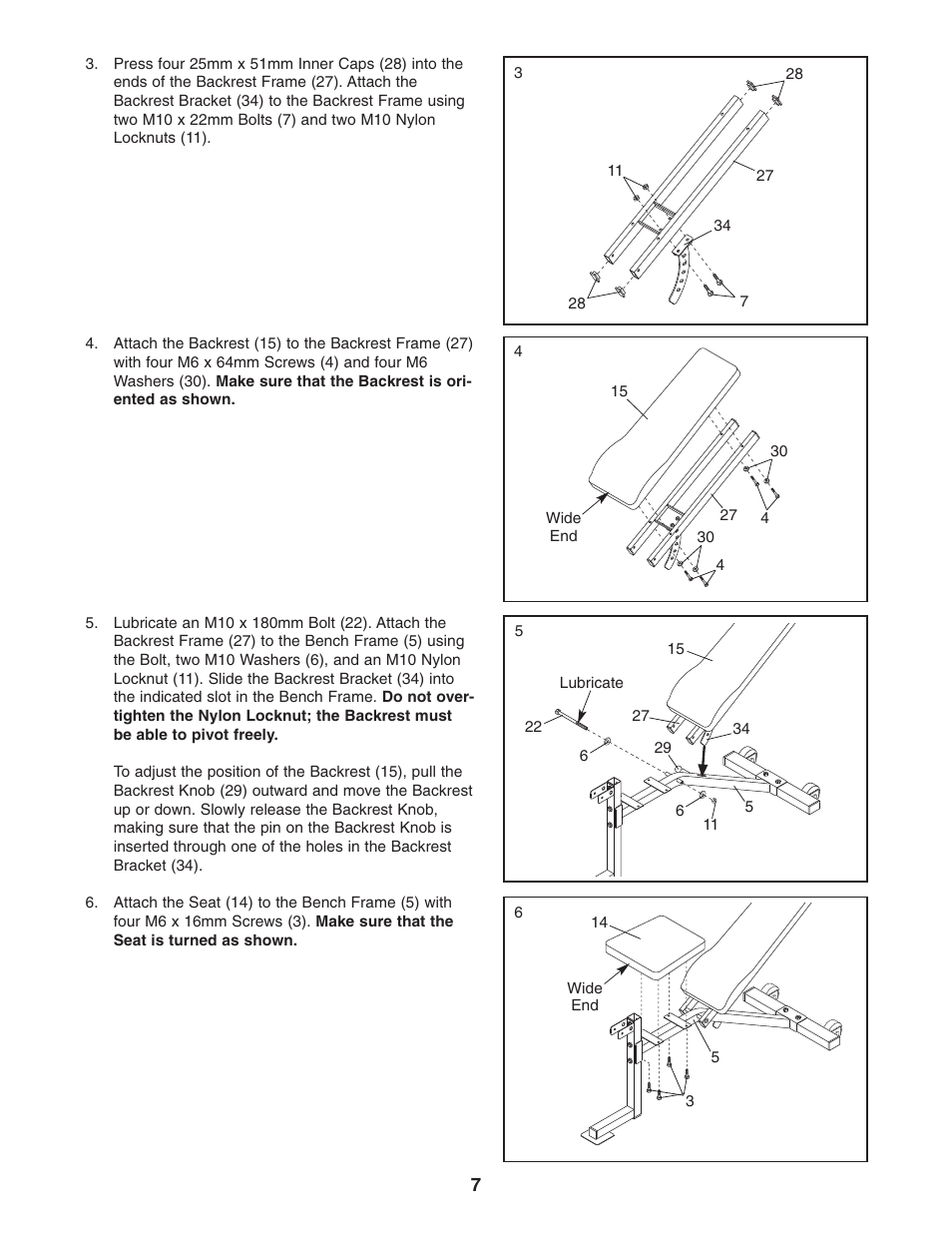 Weider Pro XT20 WEBE09101 User Manual | Page 7 / 16