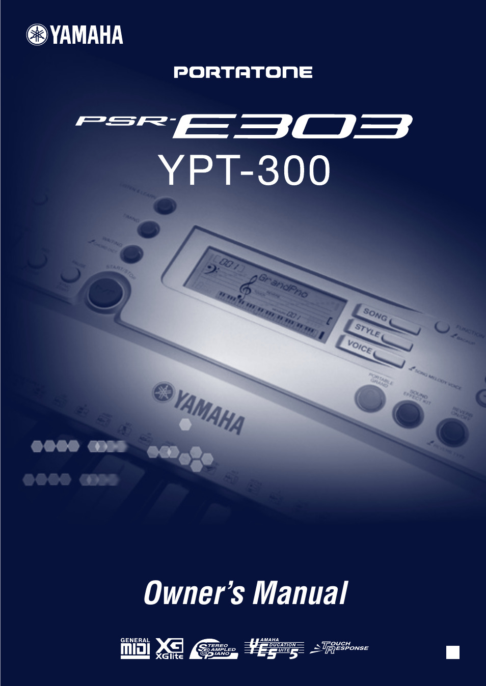 Yamaha YPT-300 User Manual | 84 pages | Original mode