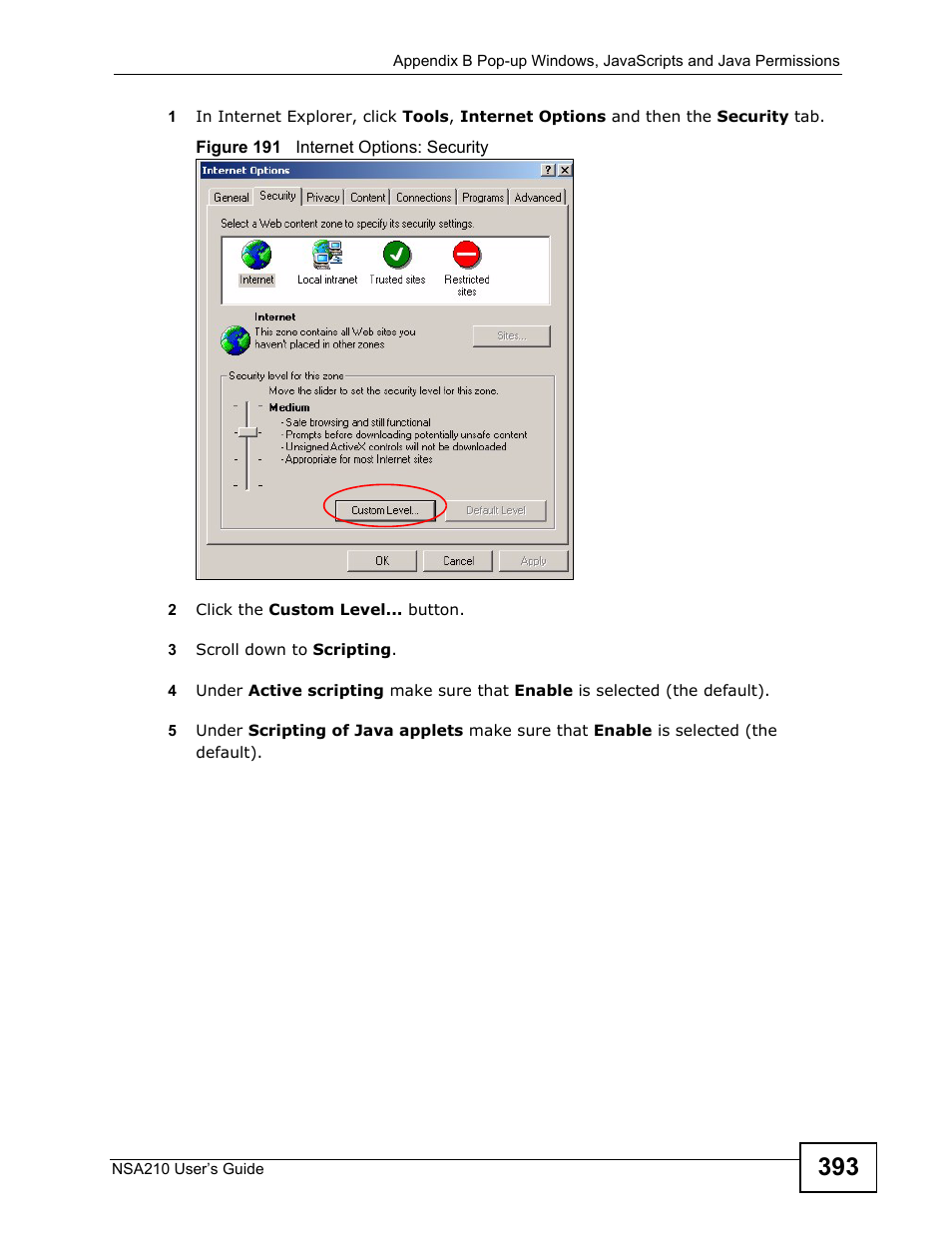 Js Pages select. Java permissions