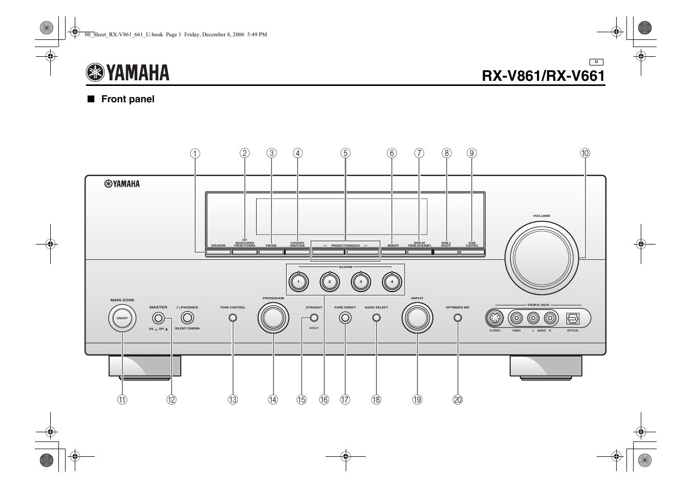 Yamaha htr 5940 схема