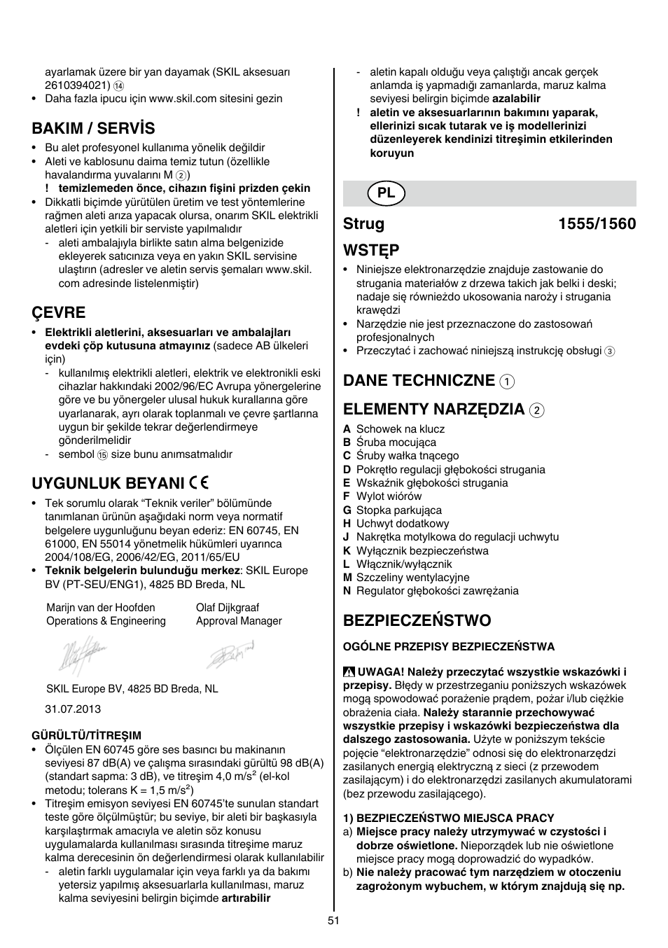 Image of Skil 1560 AA tool website
