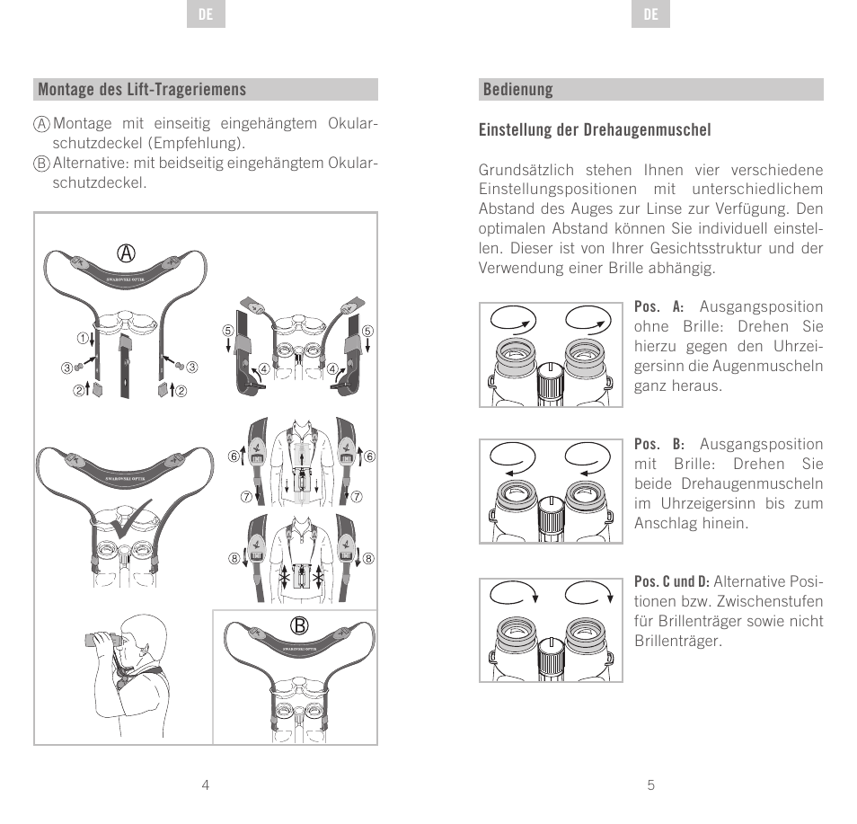 Swarovski Optik EL 50 User Manual | Page 3 / 51