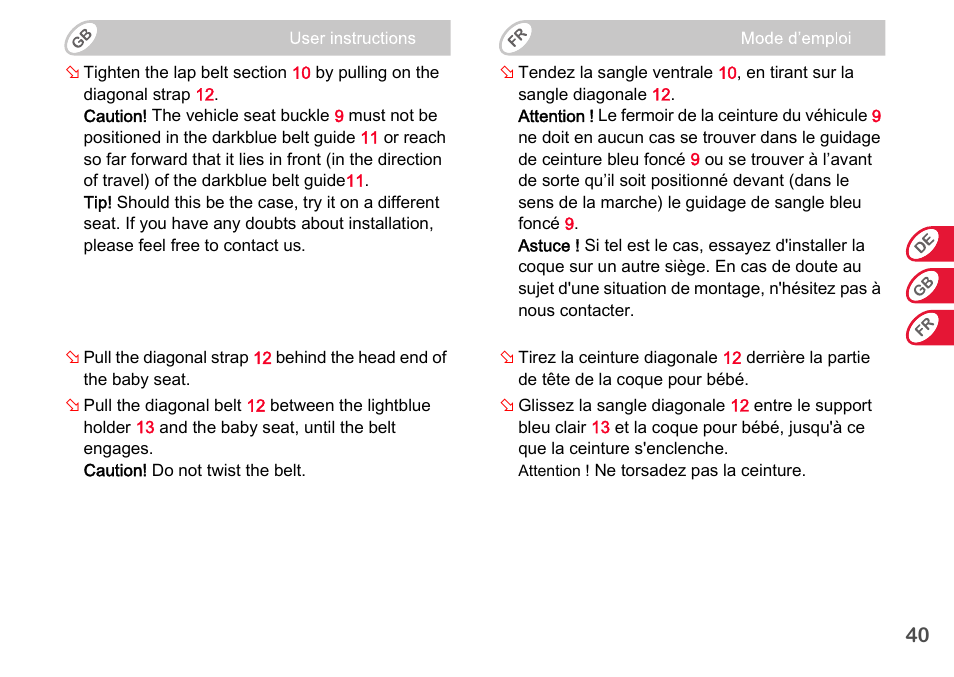 Britax Romer Baby Safe Plus Shr Ii User Manual Page 41 272 Also For Baby Safe Plus Ii Britax Romer Baby Safe Plus Shr Ii User Manual Page 41 272 Also For Baby Safe Plus Ii