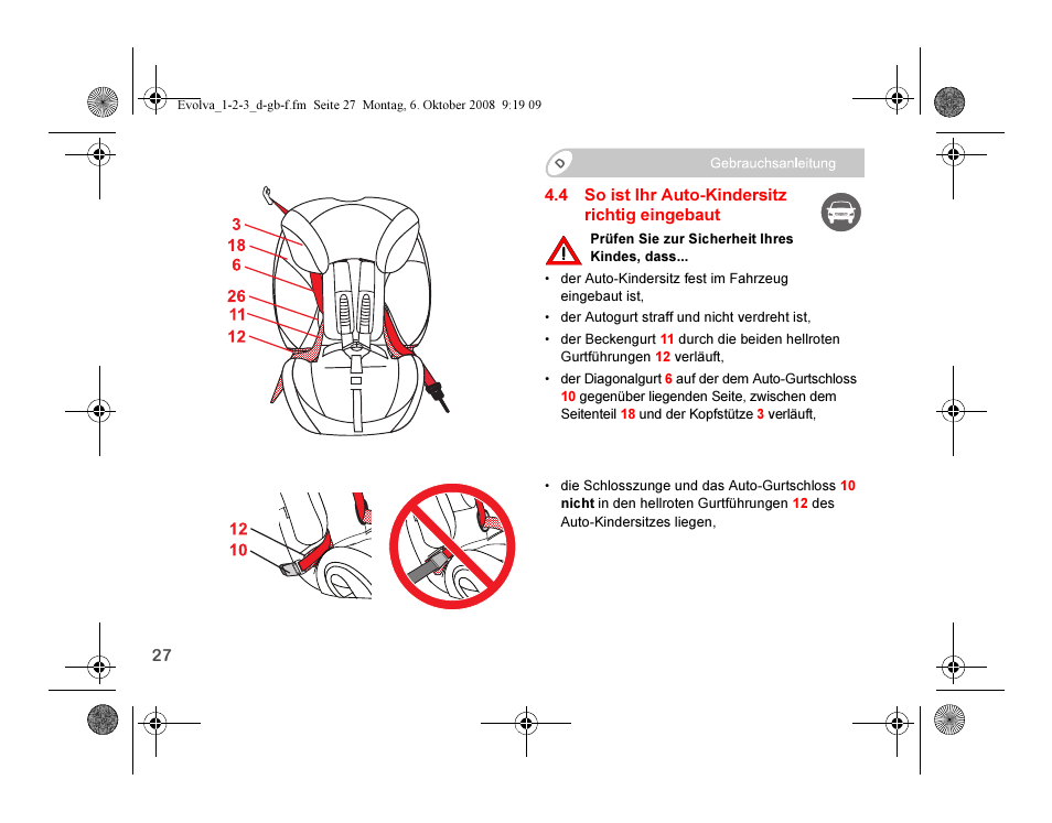 britax chaperone instruction manual