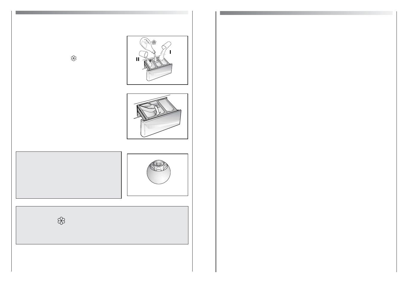 Detergent Drawer Detergents Washing Aids And Amounts To Use