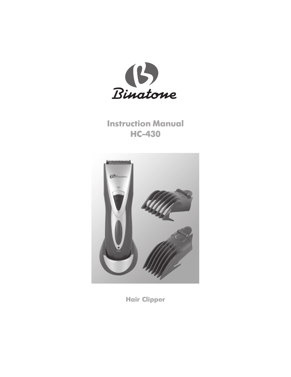 Guide 430. Manual Safety instruction hair Trimmer. Em430 pdf