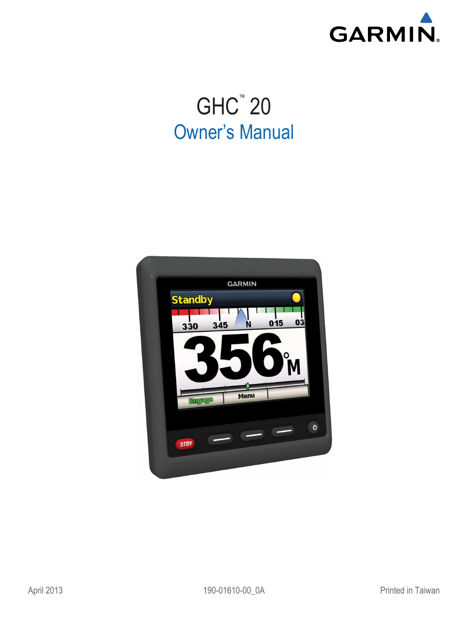 Garmin GHC 20 User Manual | 8