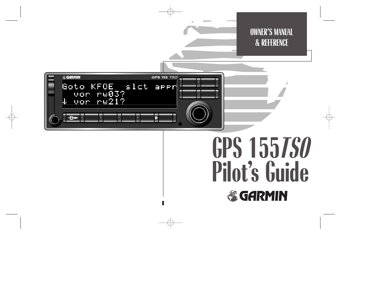 kryds Calibre århundrede Garmin GPS 165 TSO User Manual | 132 pages