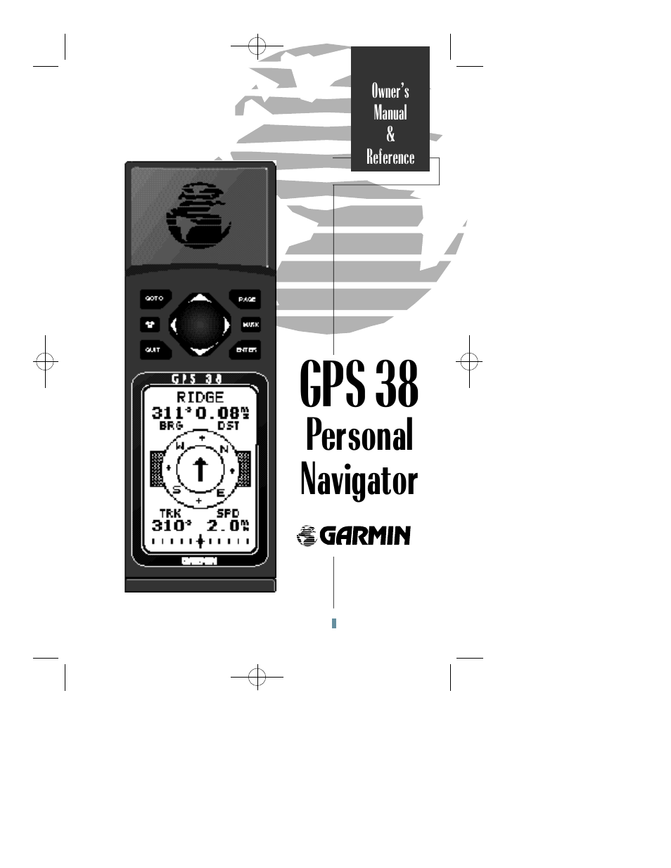 død ønskelig Advent Garmin GPS 38 User Manual | 68 pages