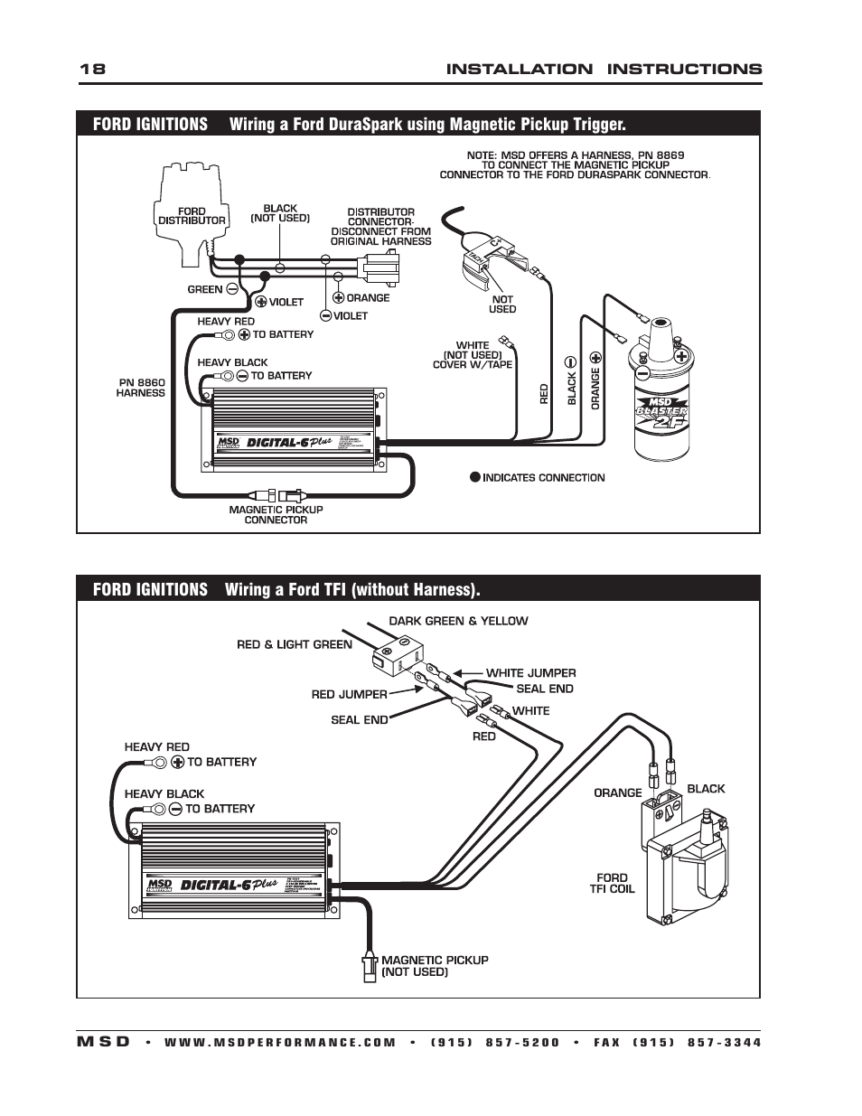 Wire Diagram For Msd 6al - INHERENTLYROMANTIC