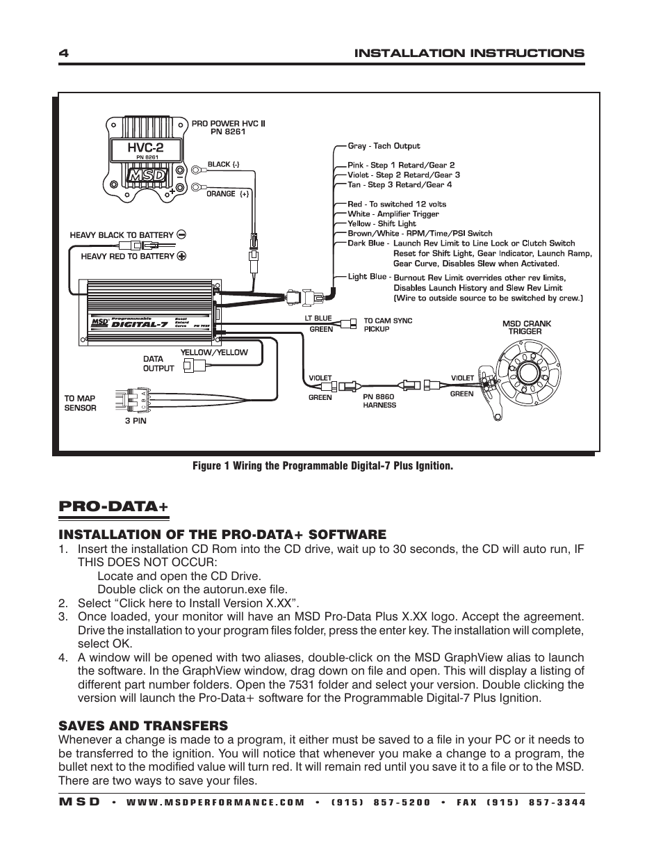 Msd 7531 Programmable Digital 7 Plus Installation User Manual Page 4 20 Original Mode