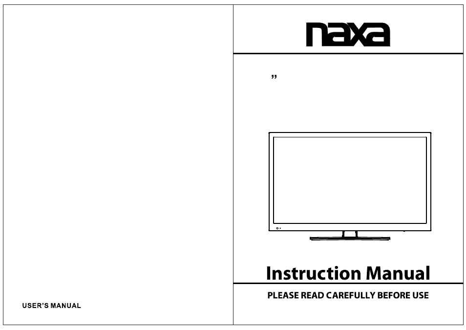 Naxa NT-1907 User Manual | 15 pages