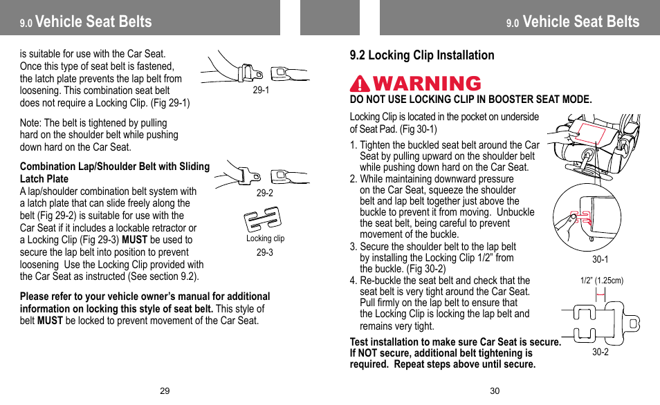 Warning Vehicle Seat Belts Babytrend Fb60408 Trendz Fastback Vehicle Seat Belts Babytrend Fb60408