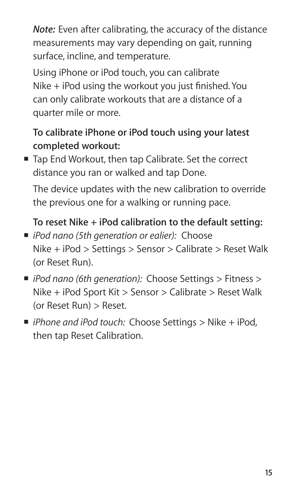 apple nike and ipod sensor