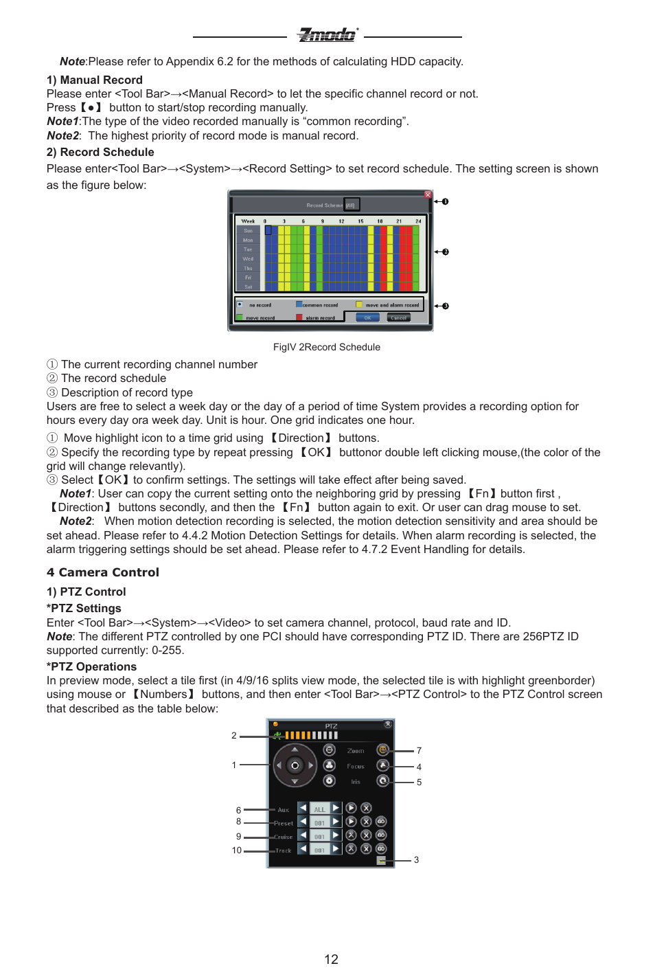 ZMODO ZMD-DC-SBN6 16 Channel Standalone DVR User Manual | Page 13 / 28