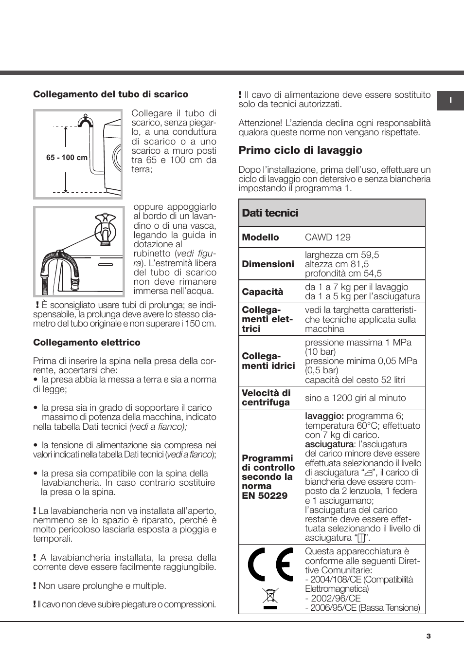 ariston aml 129 service manual ariston aml 129 service manual