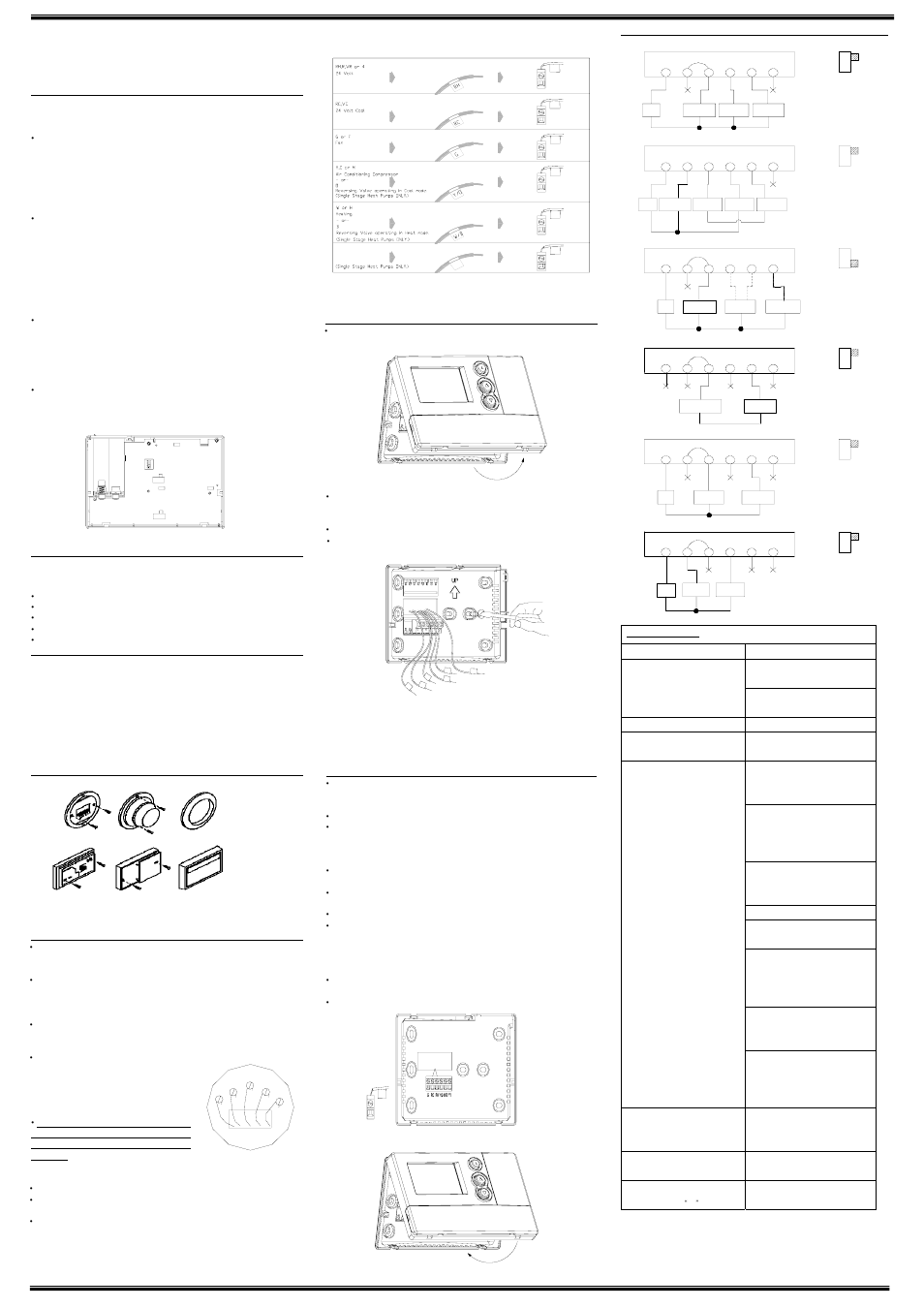 Comfort Stat Cp1719 User Manual Page 2 2