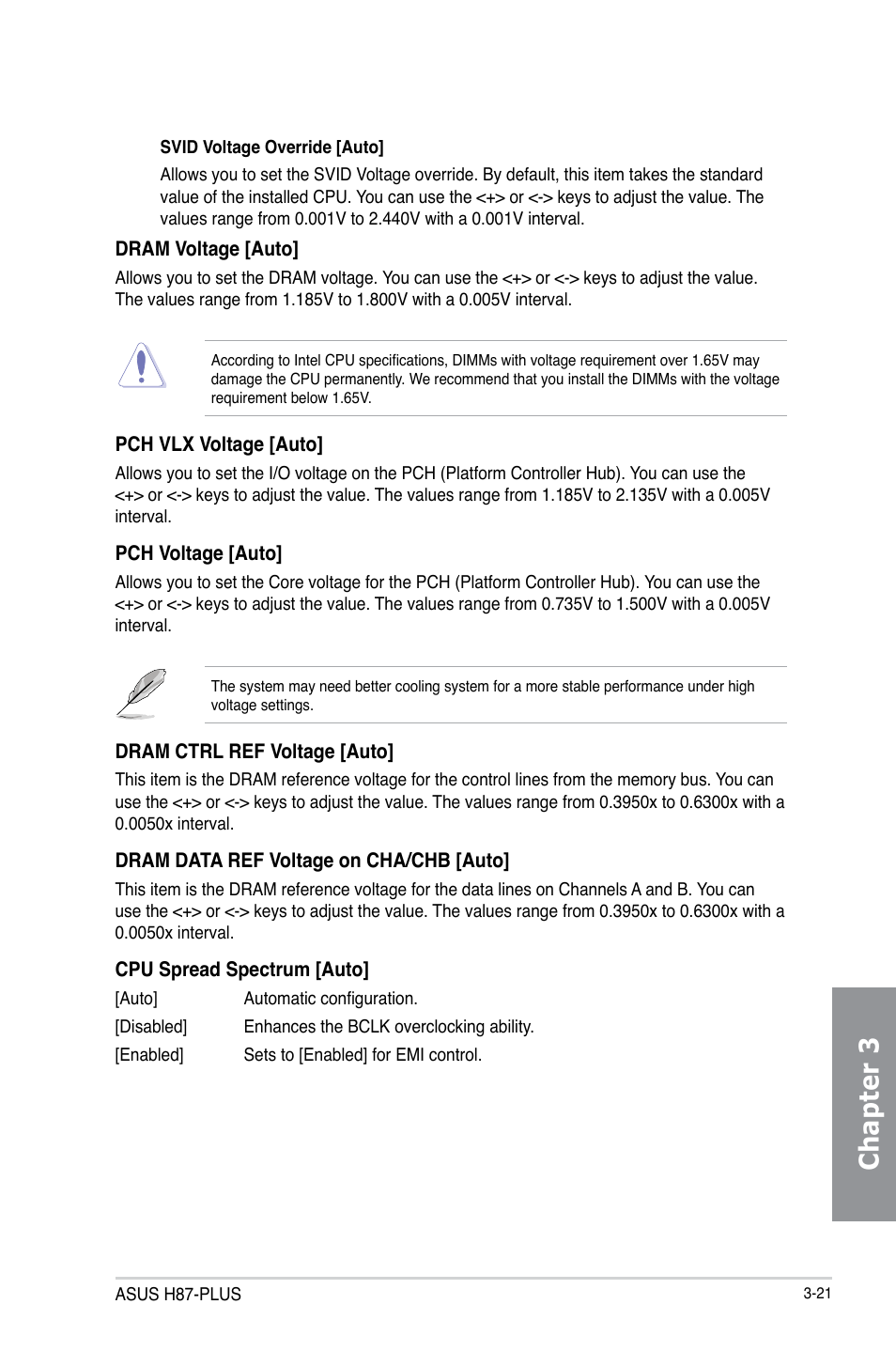 Chapter 3 Asus H87 Plus User Manual Page 73 136 Original Mode