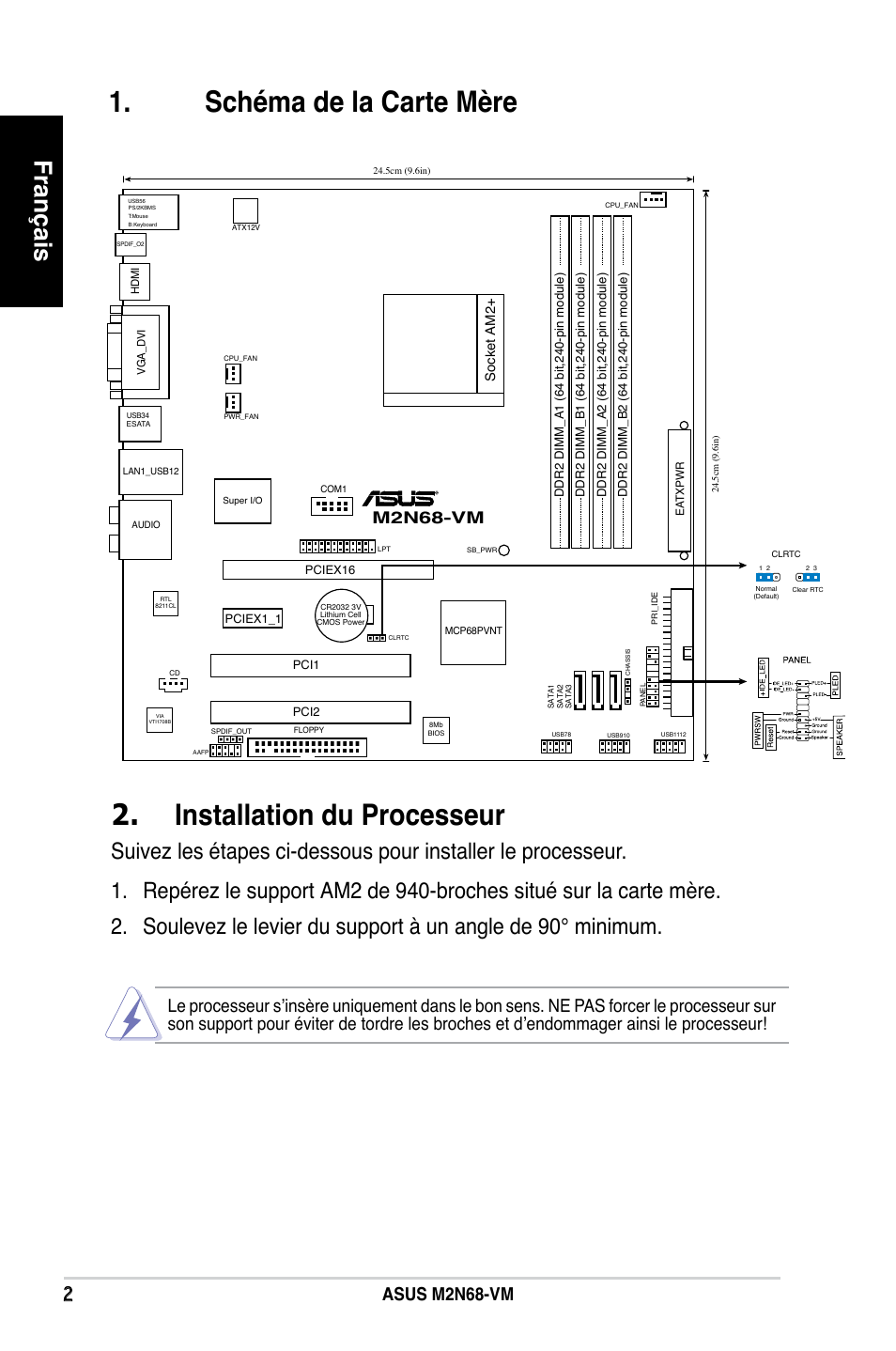 Asus m2a vm схема