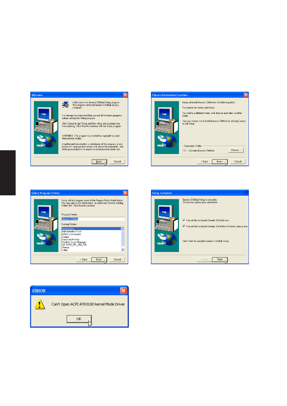asus acpi atk0100 drivers