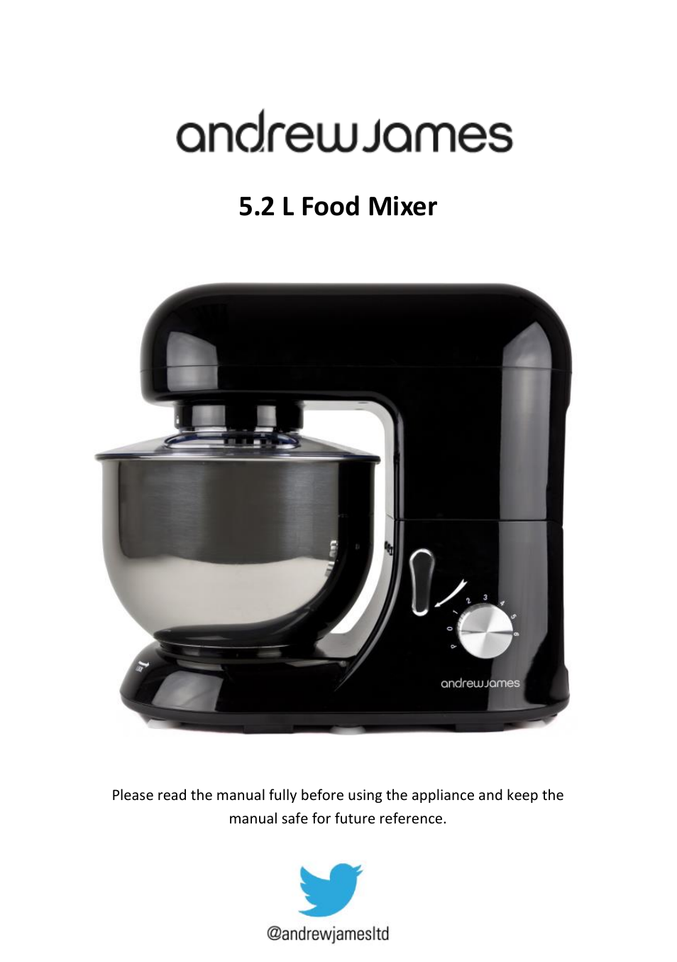 andrew james food stand mixer