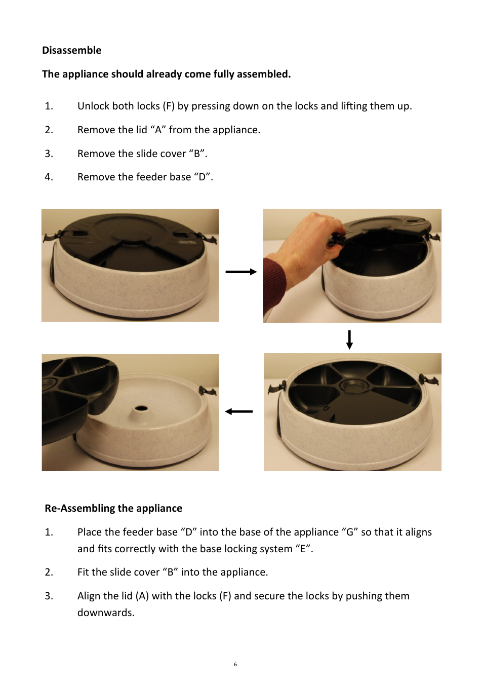 Andrew James Aj000285 6 Day Pet Feeder User Manual Page 6 11