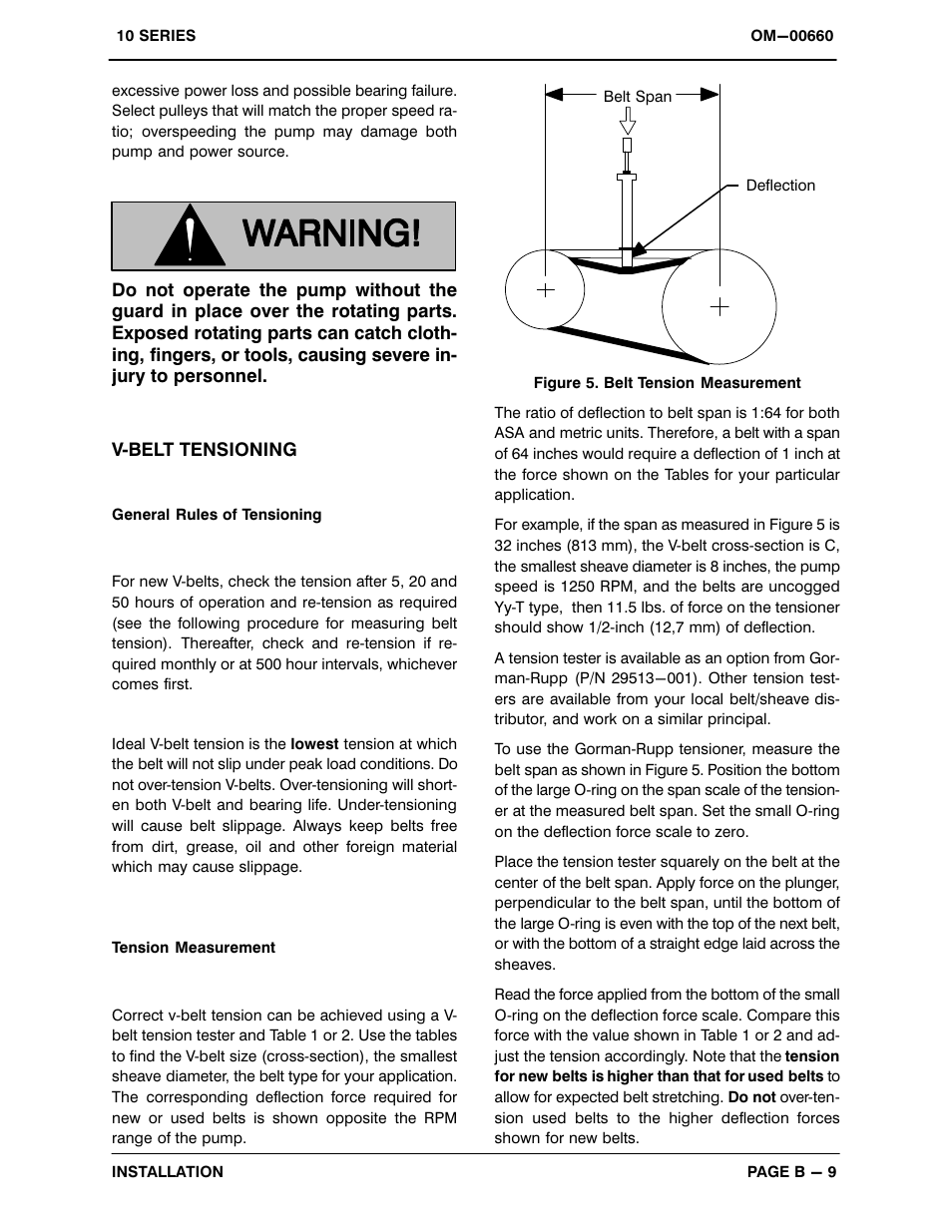 Gorman Rupp Pump V Series Manual