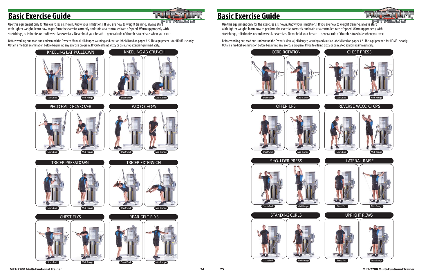 Train exercises