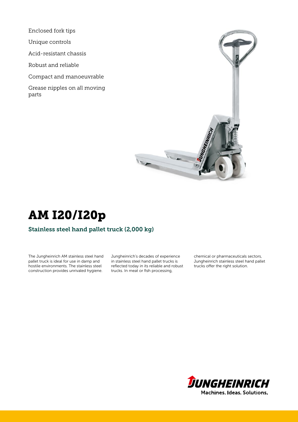 Jungheinrich AM_I20-I20p User Manual | 4 pages
