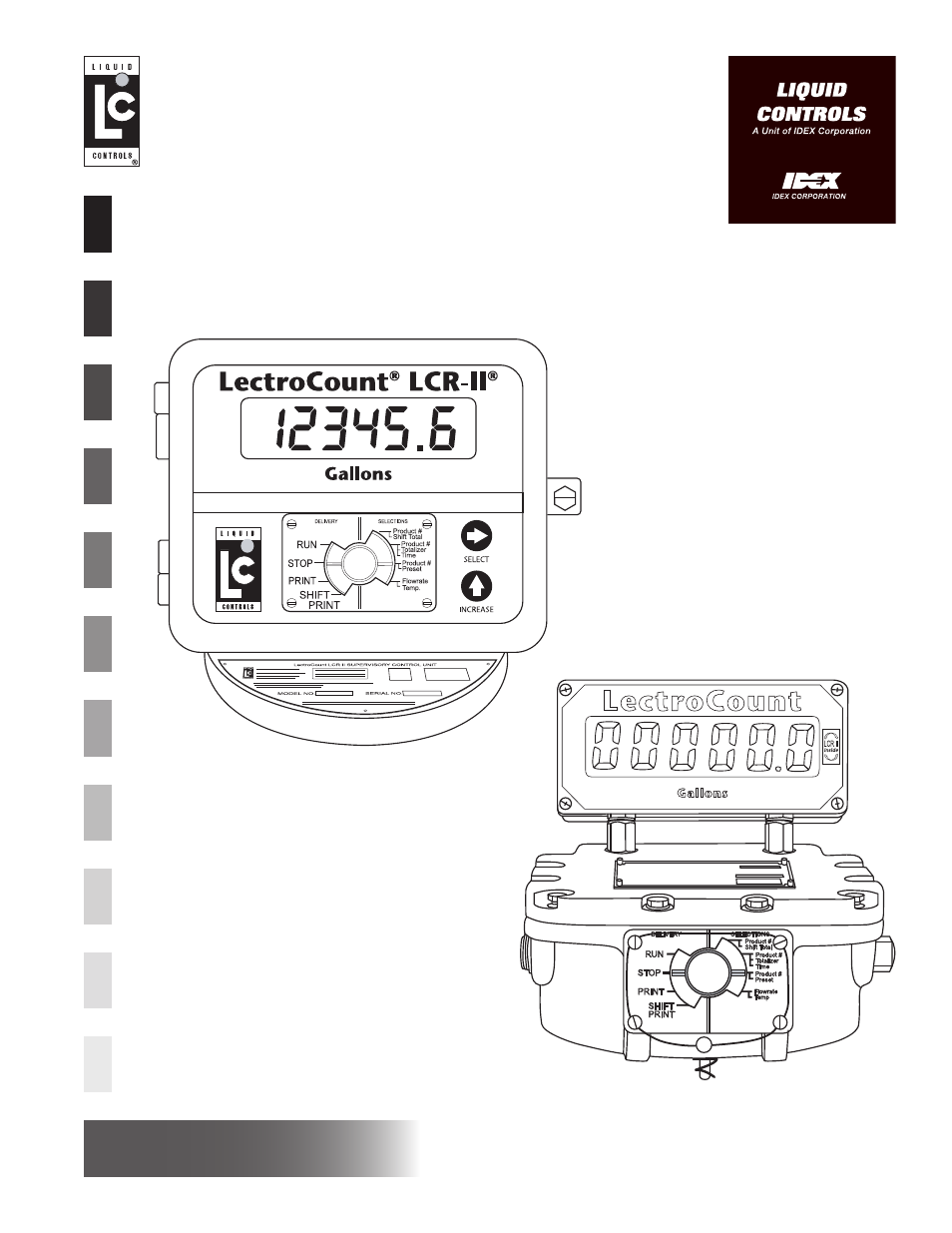 Liquid Controls LCRII Setup & Operation User Manual 60 pages