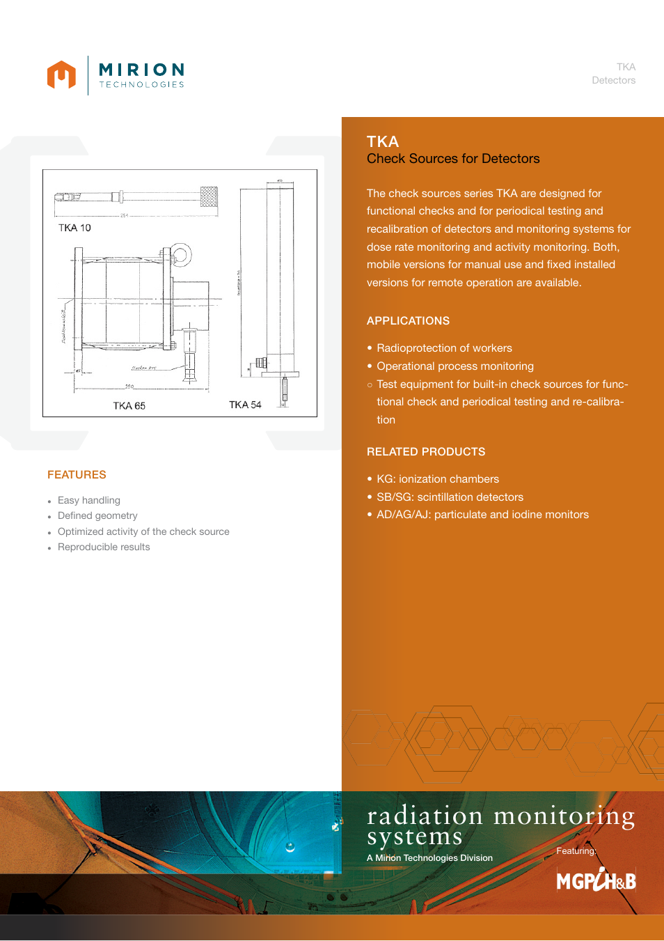 Mirion Technologies TKA User Manual | 2 pages | Original mode