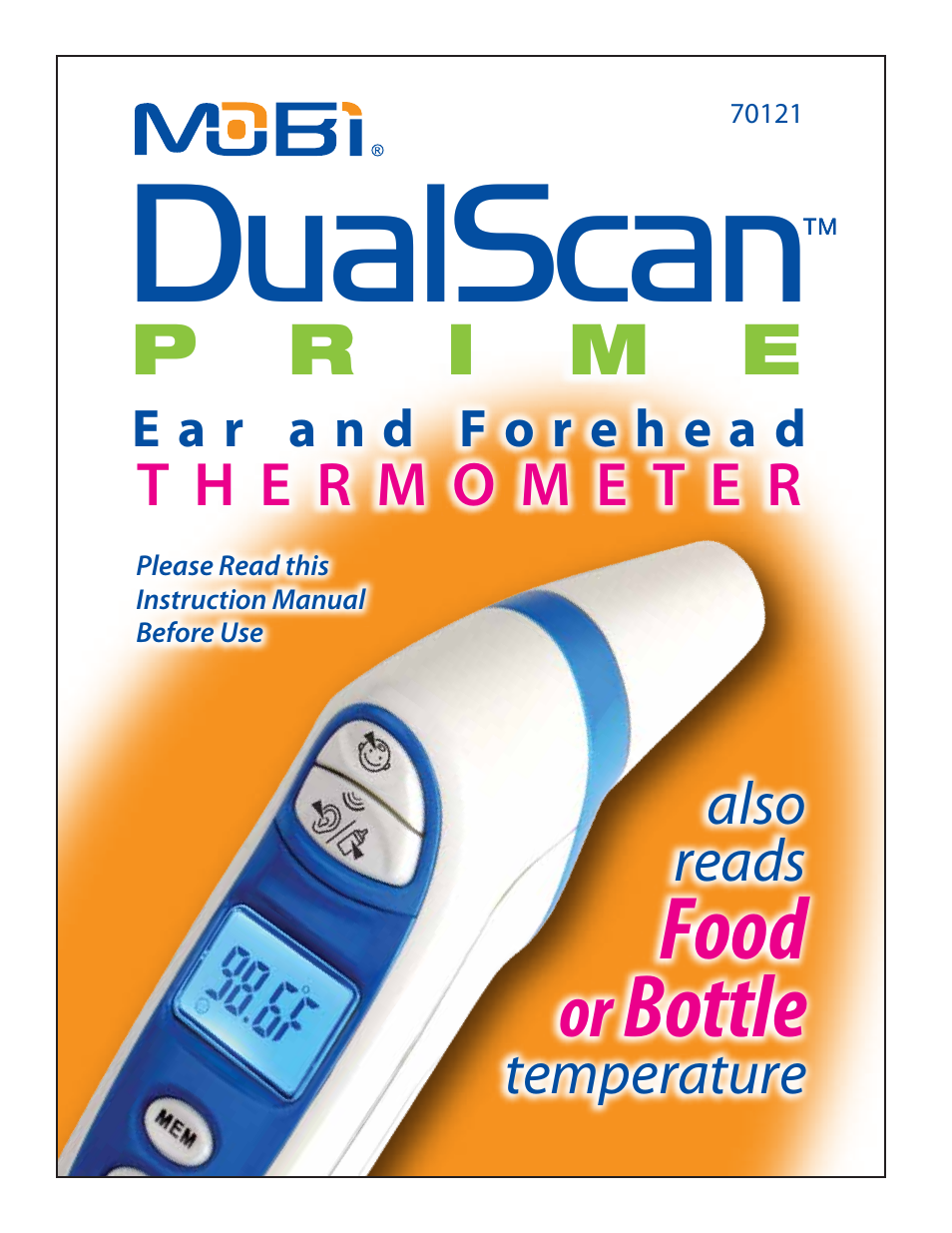 Mobi Technologies 70121 DualScan PRIME User Manual | 22 pages