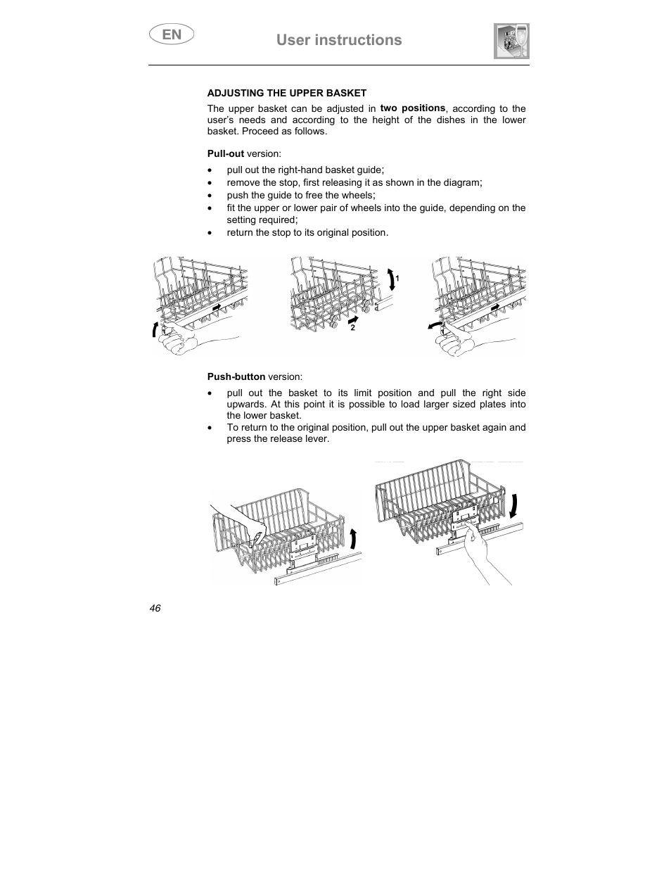 User instructions Teka DW7 60 FI User Manual Page 20 / 24