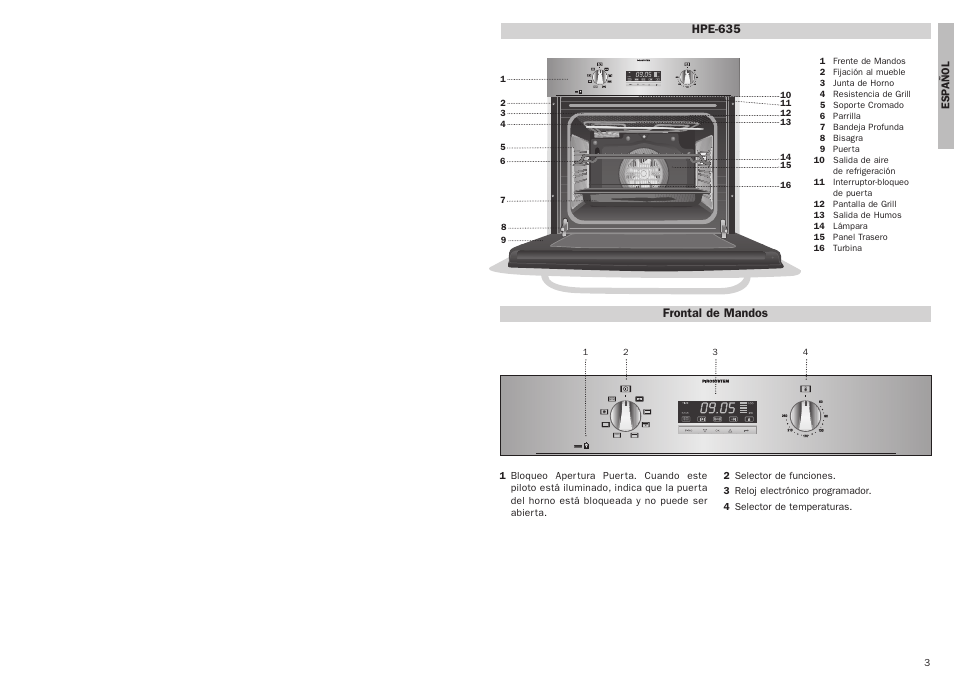 Teka HPE 635 User Manual | Page 2 / 25