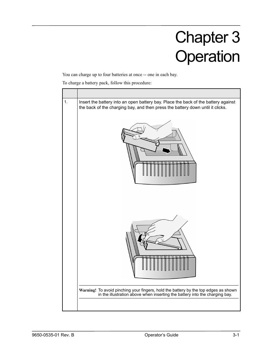 Chapter 3 operation | ZOLL SurePower Rev B Charger Station User Manual | Page 23 / 44