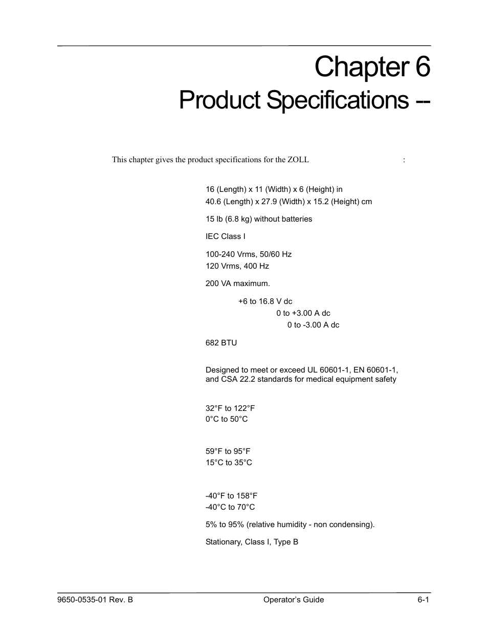Chapter 6 | ZOLL SurePower Rev B Charger Station User Manual | Page 39 / 44