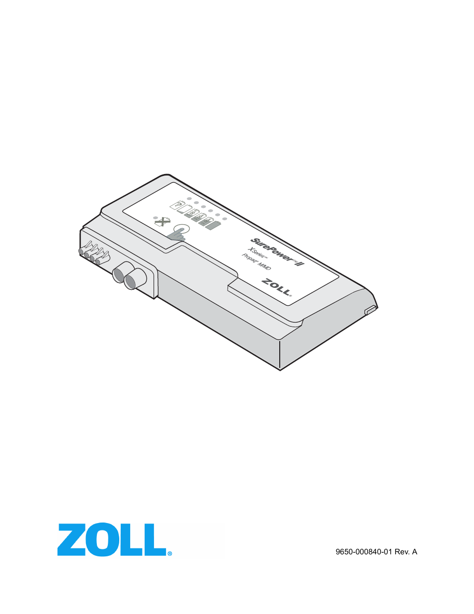 ZOLL X Series Monitor Defibrillator Rev A User Manual | 10 pages
