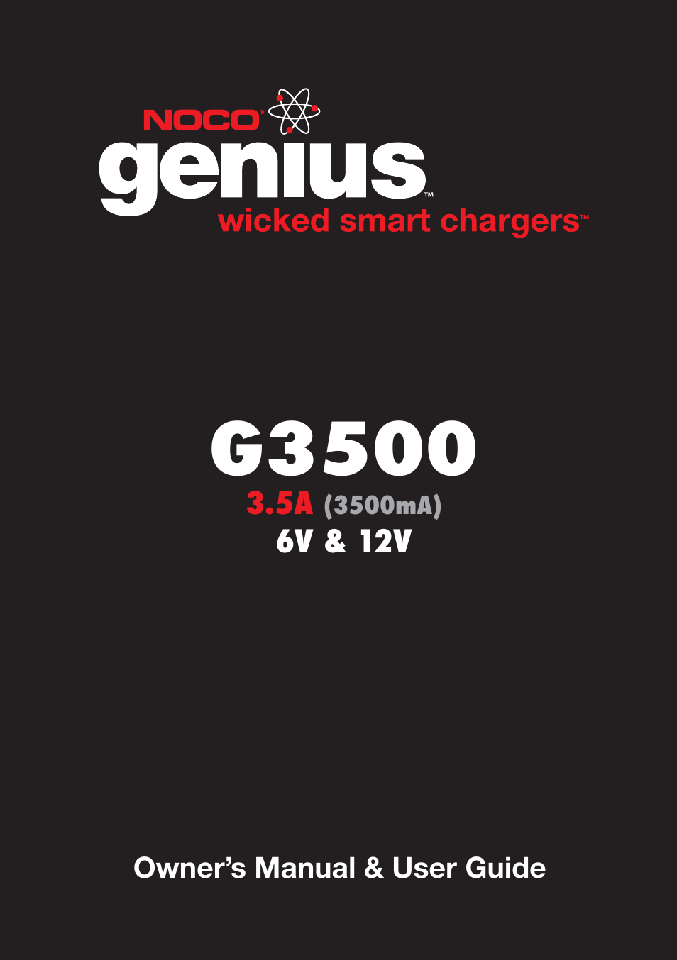 NOCO Genius G3500 User Manual | 47 pages | Original mode