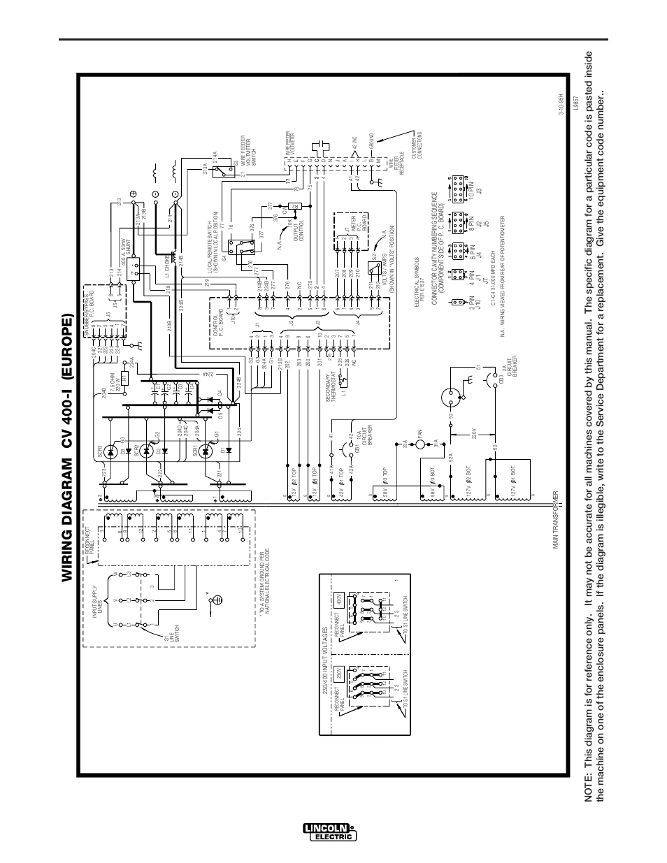 Diagrams, Cv-400-i, Wiring diagram cv 400-i (europe ... lincoln ln 7 wiring diagram 