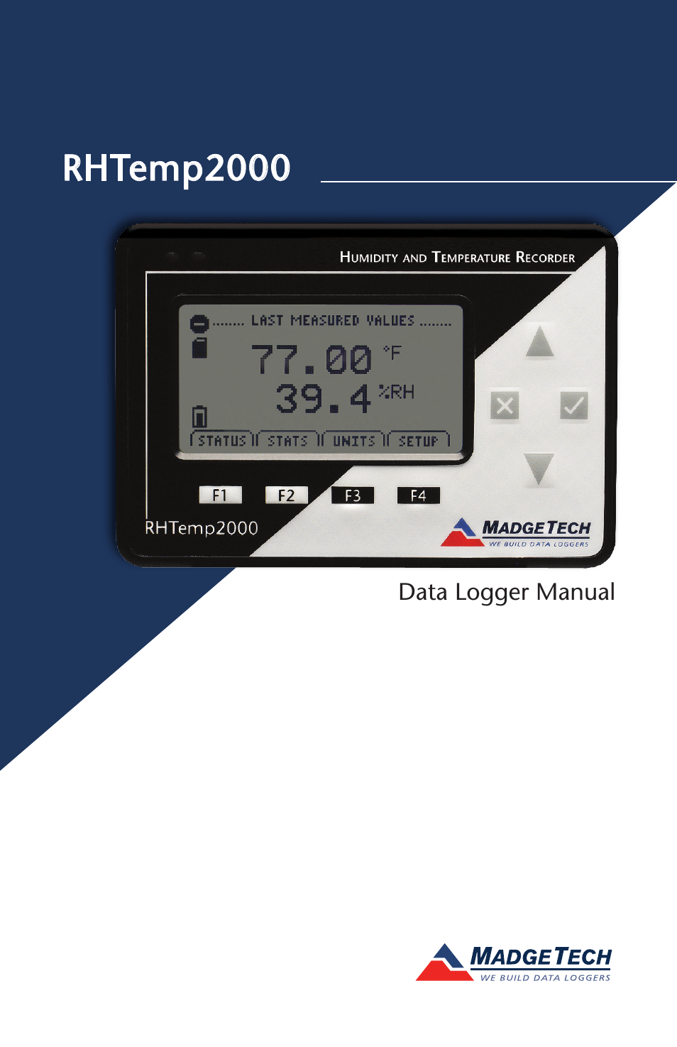 MadgeTech RHTemp2000 Data Logger User Manual 38 pages Original mode