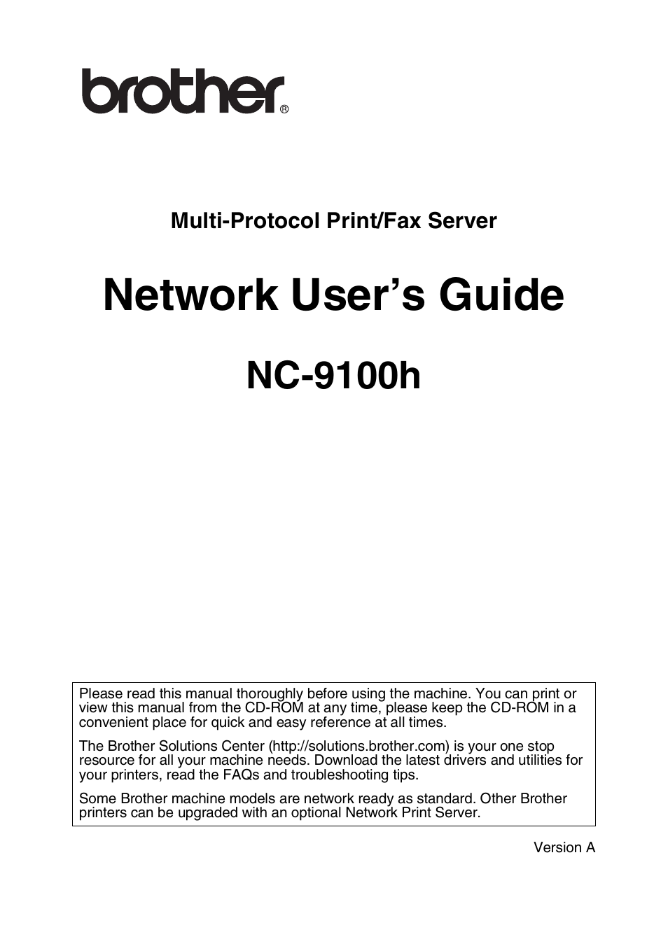 cylinder Tilgængelig nordøst Brother MFC 8220 User Manual | 176 pages