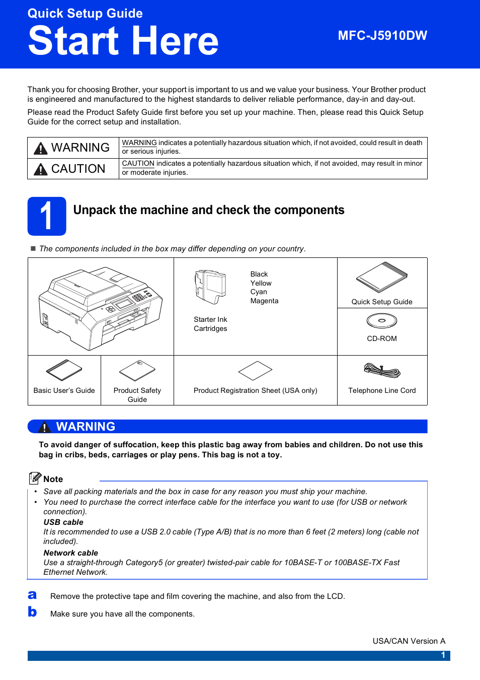 Brother Mfc J5910dw User Manual 43 Pages