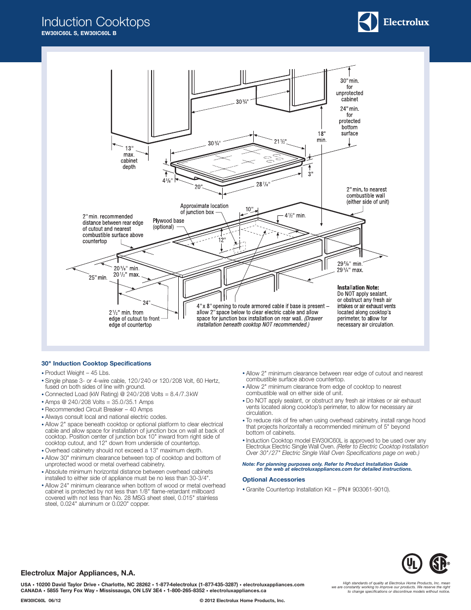 electrolux ew30ic60ls