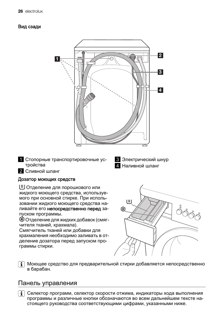 Electrolux ewc 1350 схема