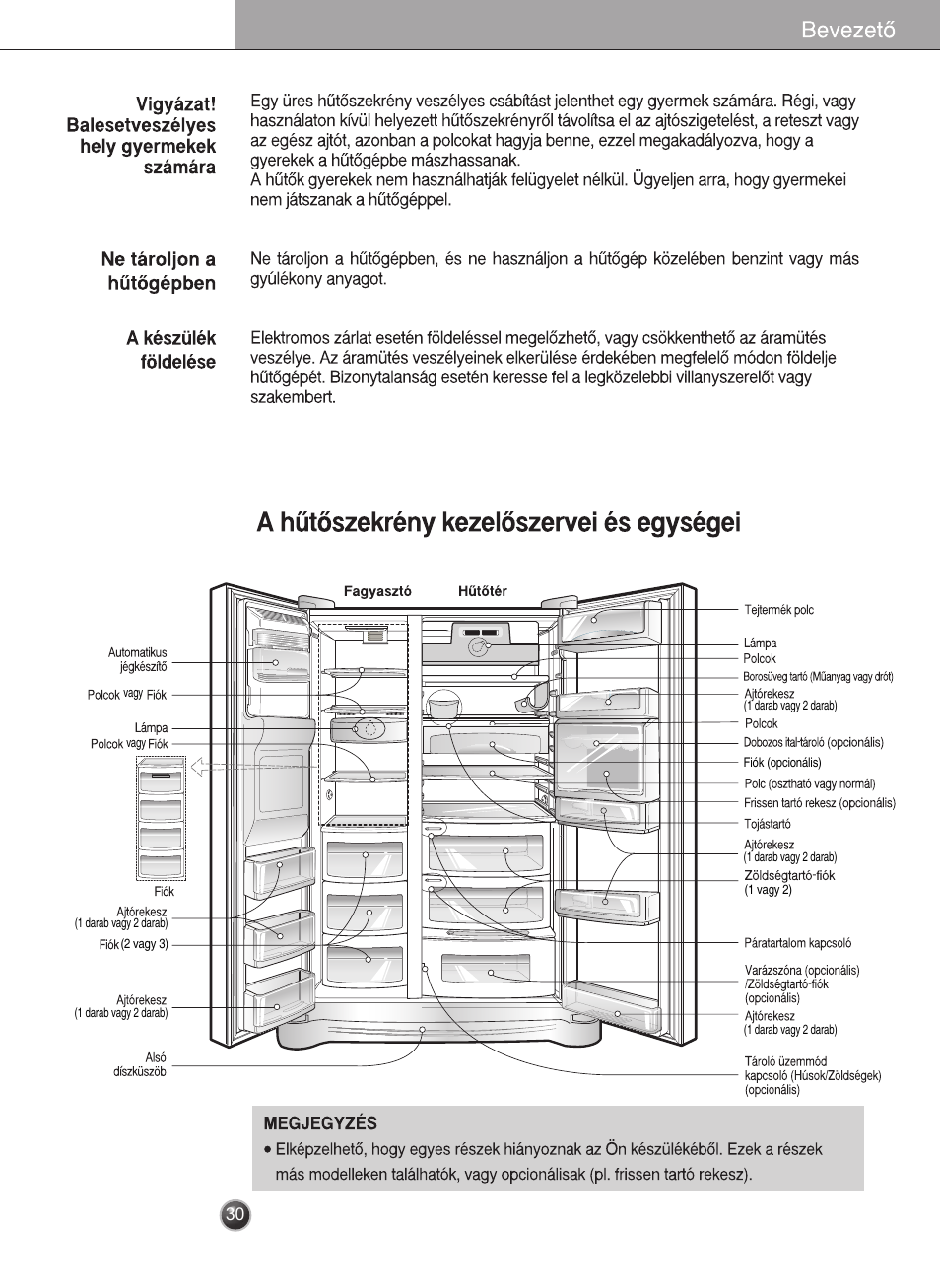 LG GR-L227YLQA User Manual | Page 30 / 132