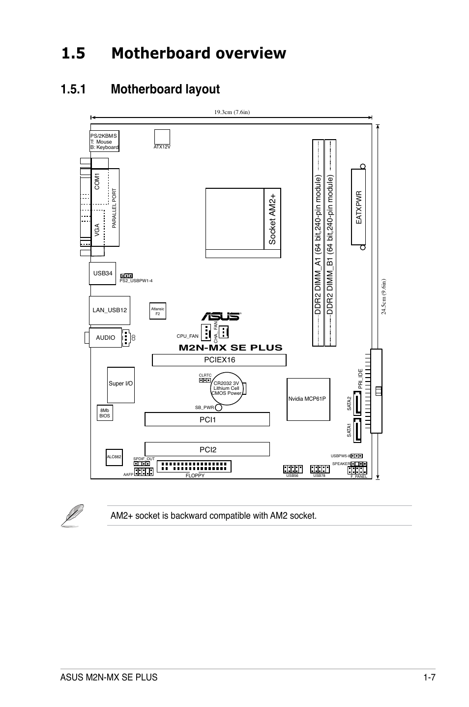 Asus M2n Alaplap Rajz