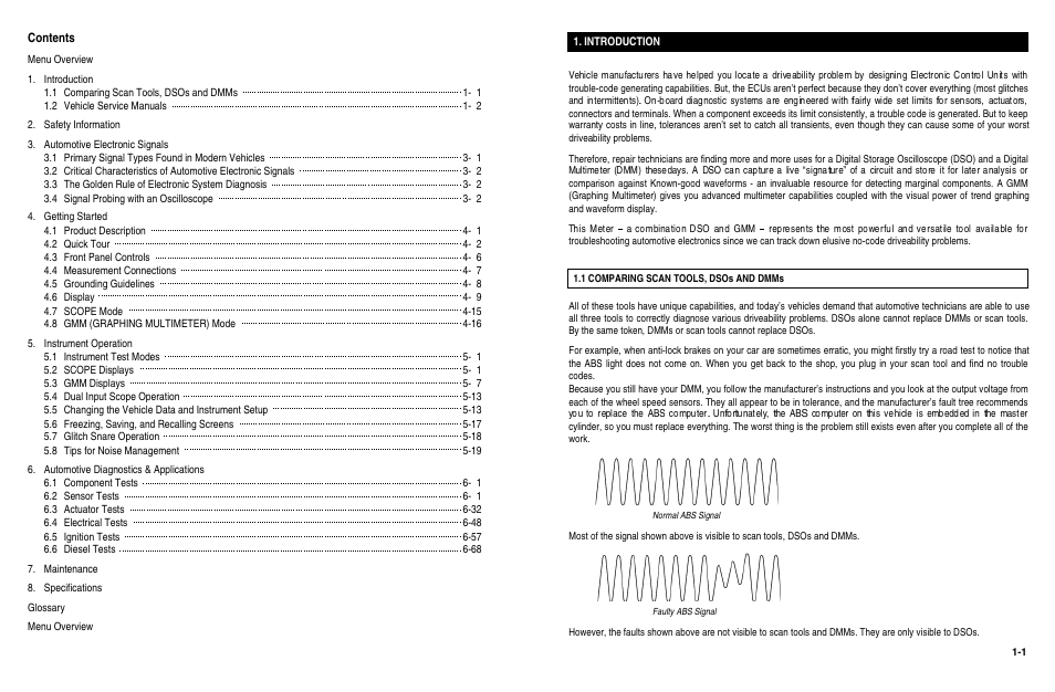 Kal equipment 3000 multimeter manuals