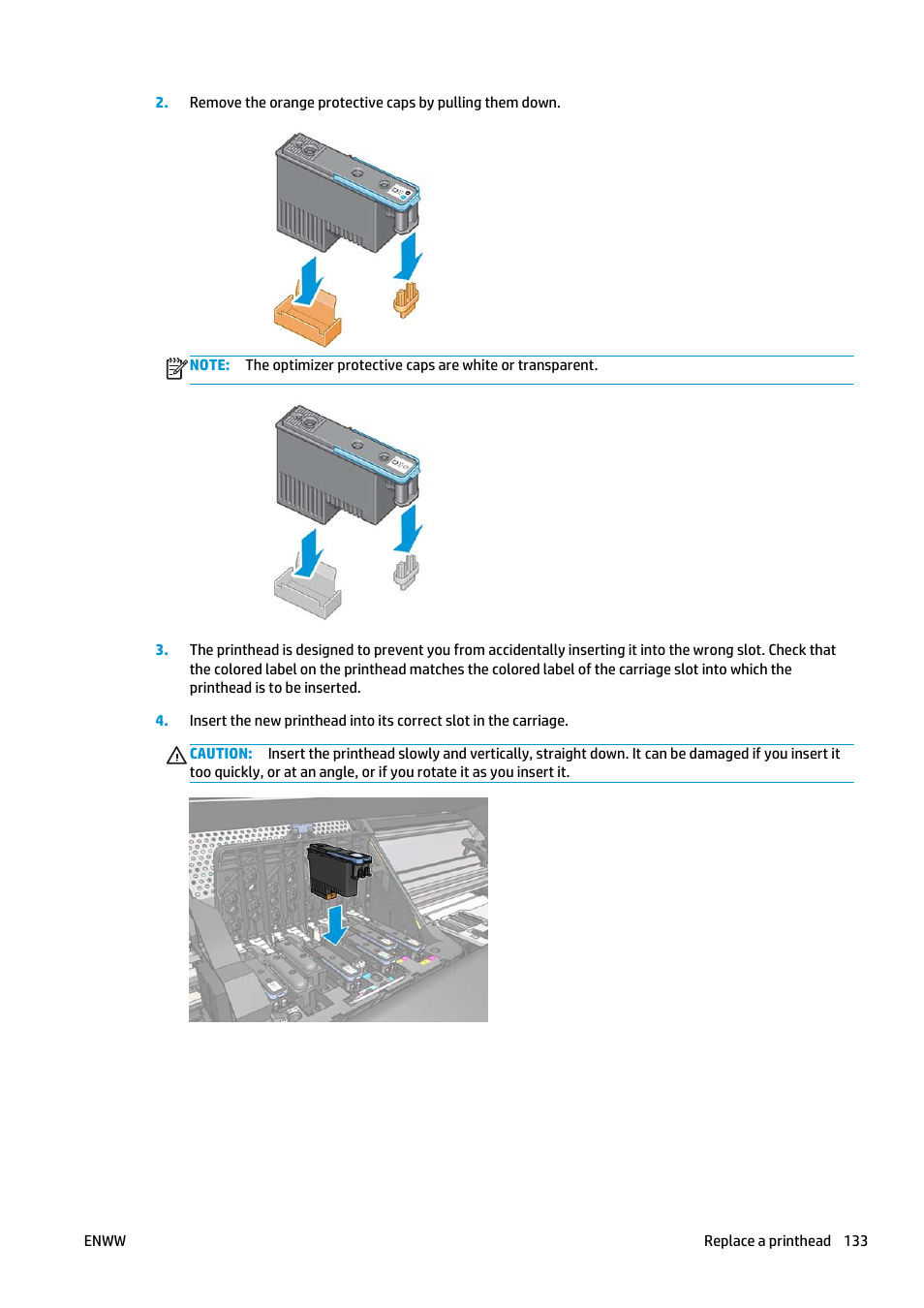 HP Latex 360 Printer User Manual | Page 139 / 184 | Original mode
