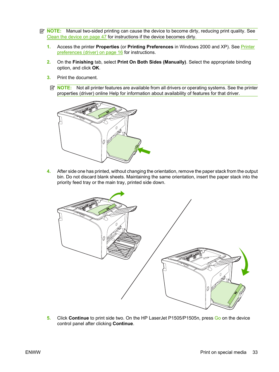Hp Laserjet P1007 Printer User Manual Page 43 1